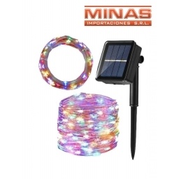 LUZ LUCIERNAGA SOLAR X 30 MT,MULTICOLOR.