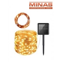 LUZ LUCIERNAGA SOLAR X 30 MT,CALIDAS.