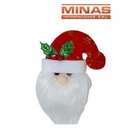 ADORNO PAPA NOEL X 17 CM.