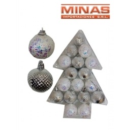 ESF. NAV. 3 CM X 17 PCS., PLATEADOTORNASOL.