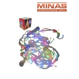 LUCES DE 160 LAMP. X 2,5 M, MULTICOLOR, EXTENSIBLE 220V