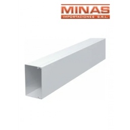 DUCTO  60 mm X 40mm X 2 METROS X 6 UND, BLANCO, $ 200 CU.