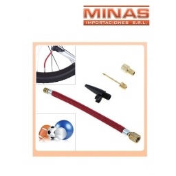 SET DE PINCHOS PARA INFLADOR DE BICICLETA