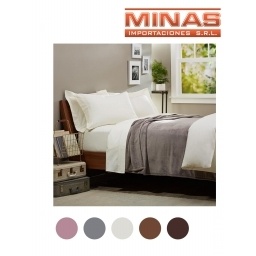 MANTA TERCIOPELO 150 CM X 200 CM X 240 G, 6 COLORES LISOS