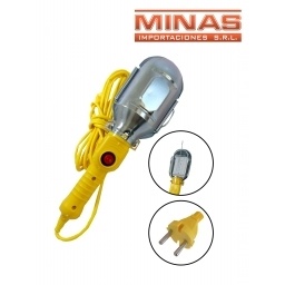 LAMPARA DE 28 LED, COLGANTE CON CABLE X 5 M.