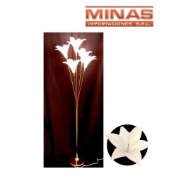 LAMPARA LED RECTA X 1,60 M,5 LIRIOS SIMPLES.