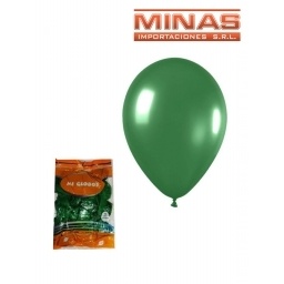 GLOBOS   X 50 UND,VERDE PINO.