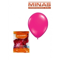 GLOBOS   X 50 UND,FUCSIA.