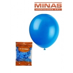 GLOBOS   X 50 UND,CELESTE.