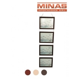 PORTARETRATO 15 CM X 20 CM,CUADRUPLE.