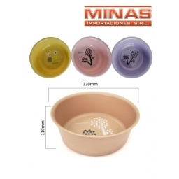 PALANGANA DE PLASTICO X 36 CM.