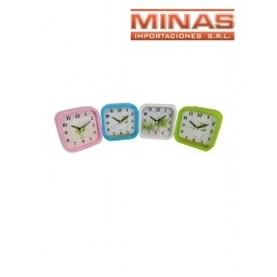 RELOJ DESP.  X 9,5 CM,CUADRADO.