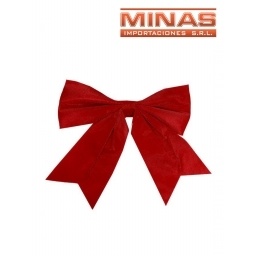 ADORNO DE NAV. MOA  20 CM,ROJA.