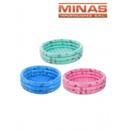 PISCINA INFLABLE X 100 CM.X 3 ANILLOS.