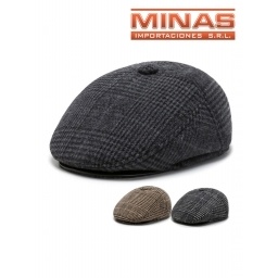BOINA PARA CABALLERO DE PAO FORRADA,CUADRILLE, TALLE 5758, 3 COLORES.