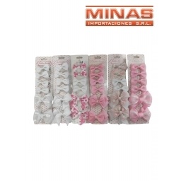 PINZAS CON MOAS, 4 CHICAS + 2 GRANDES.