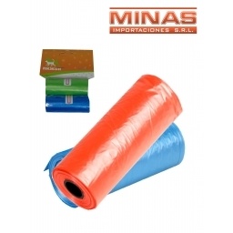 ROLLO DE BOLSAS HIGIENICAS DE PERRO X 2 UND.