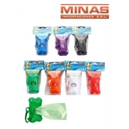 DISPENSADOR + 2 BOLSAS HIG. DE PERRO.