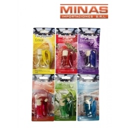 PERFUMADOR PARA AUTO 10 ml, SURTIDOS.