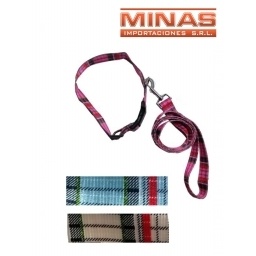 CORREA CON COLLAR PARA PERRO