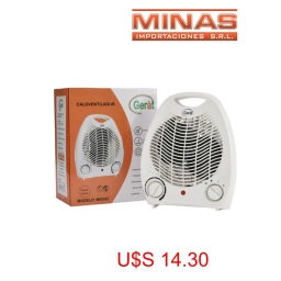CALOVENTILADOR 1.0002.000 W,CON INTERRUPTOR DE CAIDA.