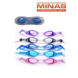 LENTES DE NATACION CON ESTUCHE