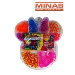 KIT DE GOMITAS PARA PULSERAS, CARITA.