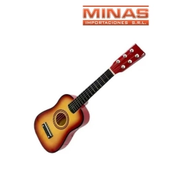 GUITARRA CRIOLLA X 65 CM + PUA,DE MADERA.