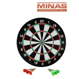 TIRO AL BLANCO DE 15 + 6 DARDOS.