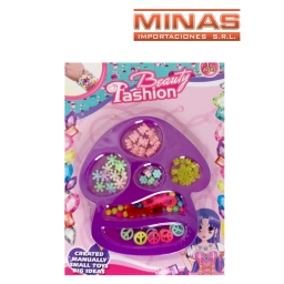 KIT DE CUENTAS PARA ARMAR BIJUTERIE, HONGUITO.