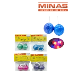 TIKI TAKA CON LUZ ,VARIOS COLORES.