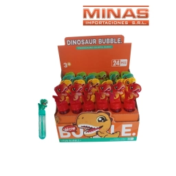 BURBUJERO DE 14 CM X 24 UND,DINOS $16 CU