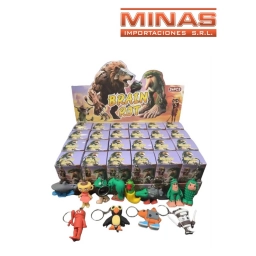 LLAVEROS MEMES DE 6 CM X 24 UND, $ 70 CU.