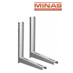 MENSULAS PARA AIRE ACONDICIONADO 45 CM X 37 CM, HASTA 120 KG.