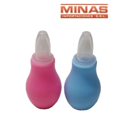 ASPIRADOR NASAL PARA BEBE DOS COLORES