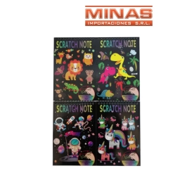 BLOCK 10 HOJAS NEGRAS MAGICAS 14 CM X 20 CM.