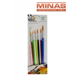 SET DE PINCELES 6 PCS
