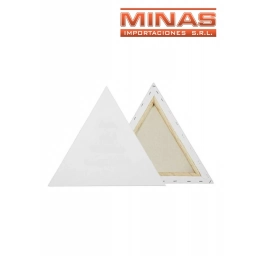 LIENZO PARA PINTAR X 20 CM, TRIANGULO.