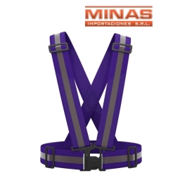 CINTA DE SEGURIDAD ELASTICA, 65 CM X 60 CM,VIOLETA.