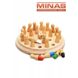 JUEGO DE MEMORIA,DE MADERA.