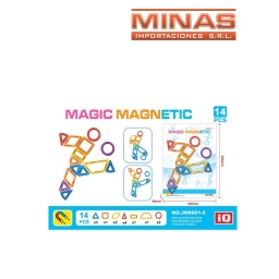 FIGURAS MAGNETICAS SURTIDAS X 14 PCS.