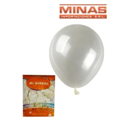 GLOBOS   X 50 UND,BLANCO.