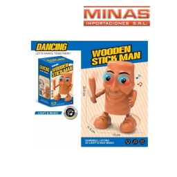 MUECO BAILARIN CON MUSICA Y LUZ