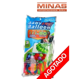 BOMBITAS DE AGUA, 111 PCS.