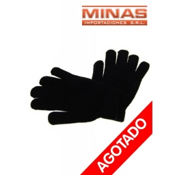 GUANTES NEGRO GRUESO $60 C/U