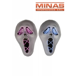 MASCARA CON LUZ 4 COLORES