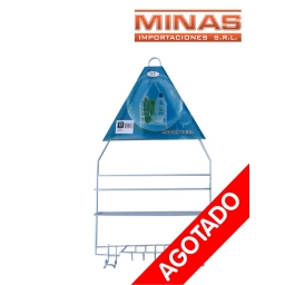 SOPORTE METLICO PARA BAO 25X8X46CM