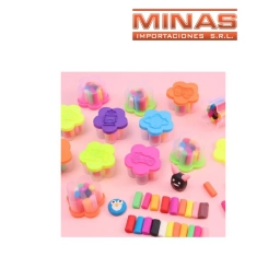 MASA DE VARIOS COLORES X 6 PCS.