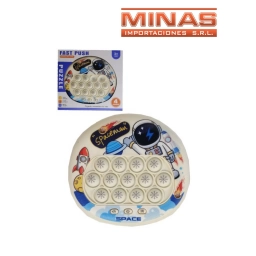 CONSOLA ELECTRONICA POP IT,ASTRONAUTA.