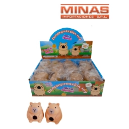 SQUISHY DE 7 CM X 12 UND, CAPIBARA, $ 60 C/U.